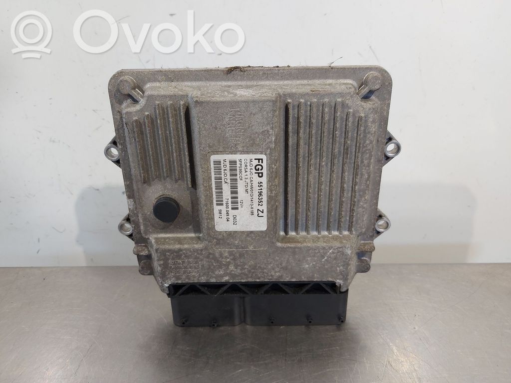 Opel Corsa C Unitate/modul de control motor 