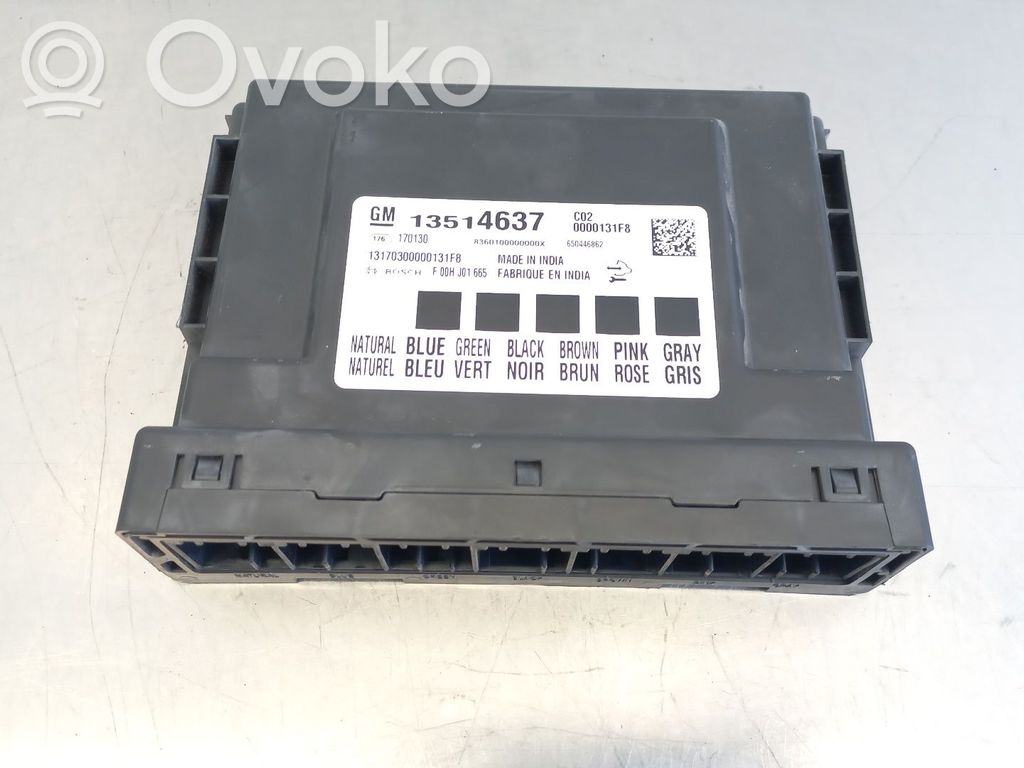 Autres unités de commande / modules   13514637
