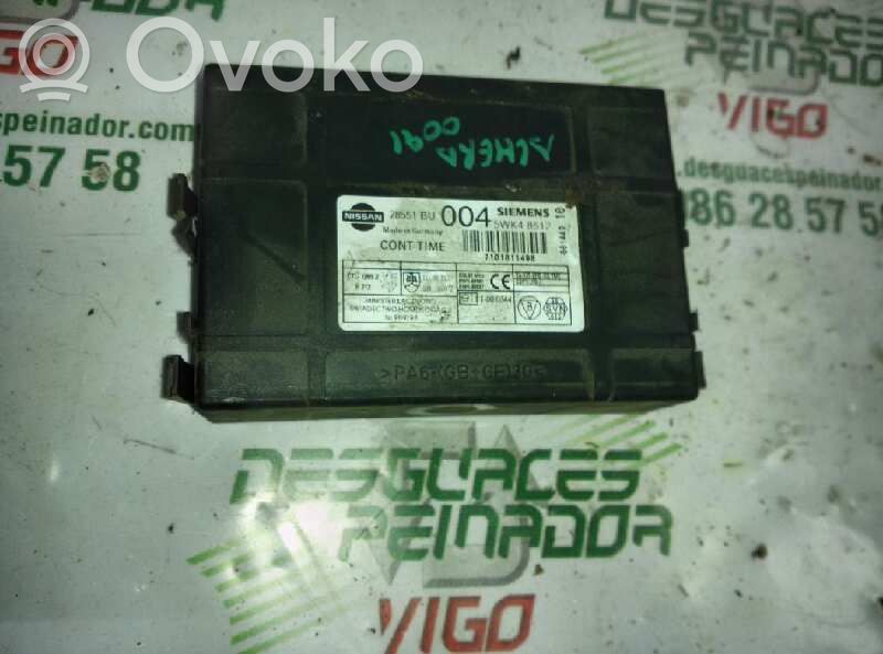 Nissan Almera Tino Door central lock control unit/module 