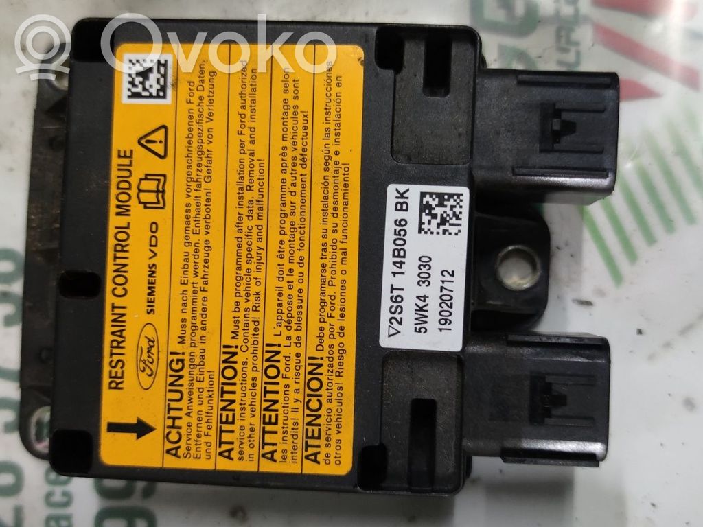 Ford Fiesta Sterownik / Moduł Airbag 