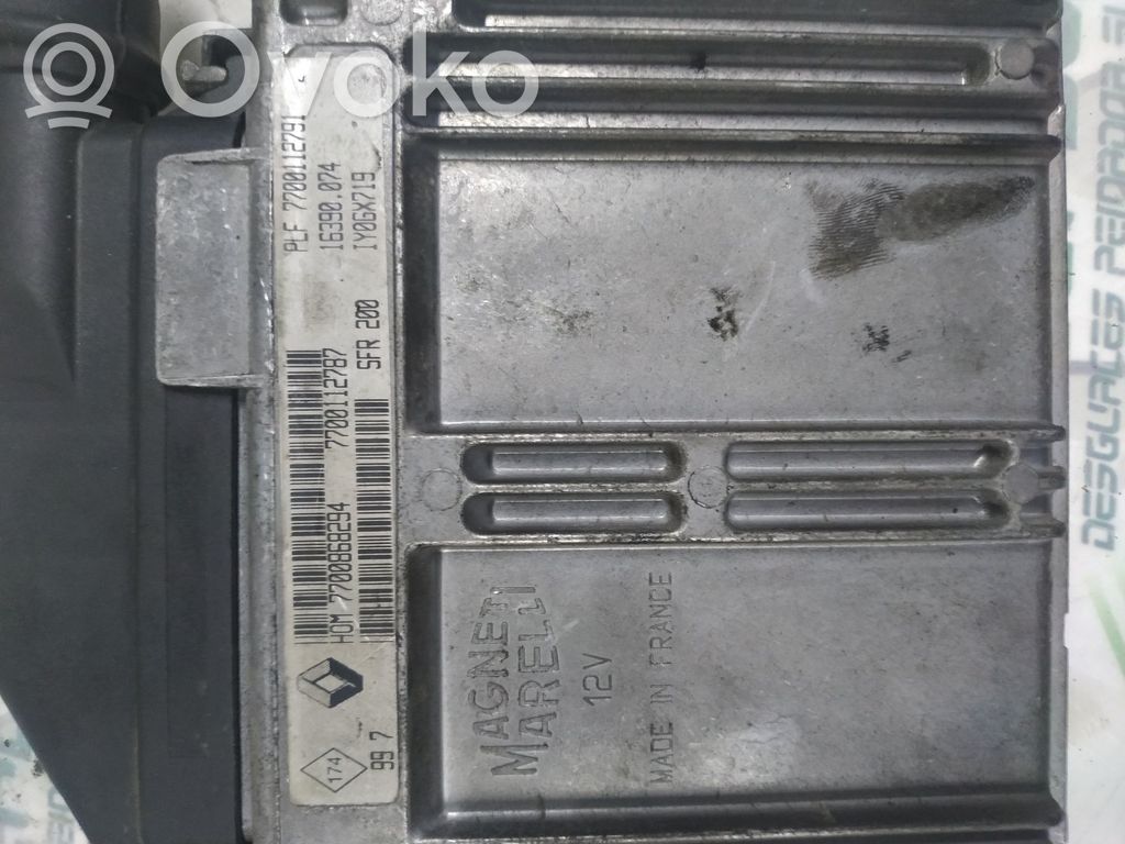 Renault Clio I Unidad de control/módulo del motor 