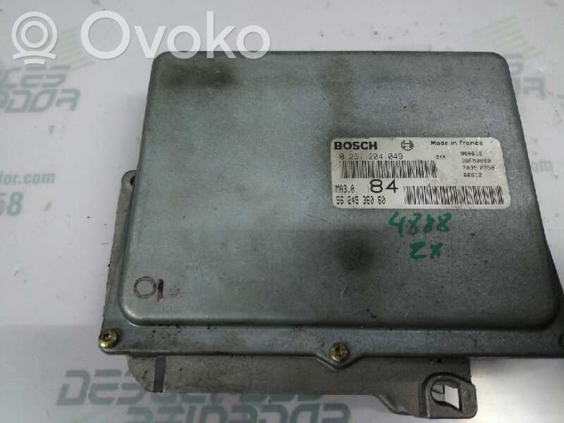 Citroen ZX Блок управления двигателя 