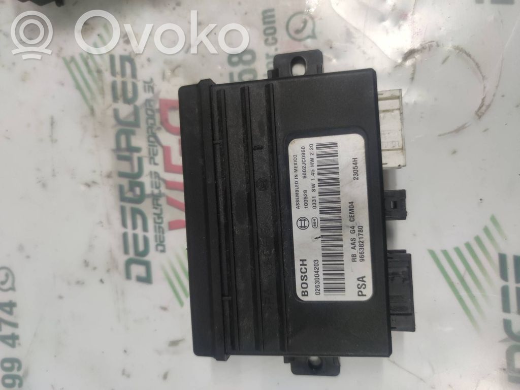 Engine control unit/module   9663821780,300348
