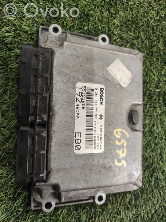 Engine control unit/module   55191208,316044