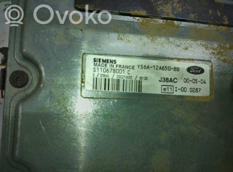 Engine control unit/module   YS6A12A650BB,190036