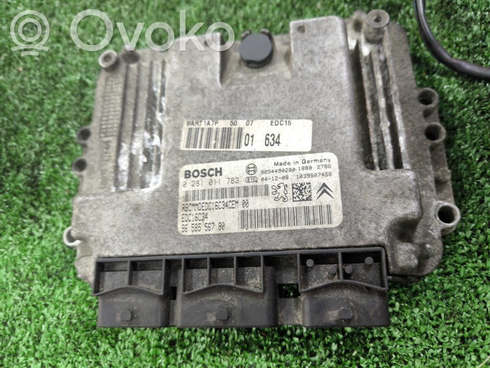 Unidad de control/módulo del motor   9658556780,326026
