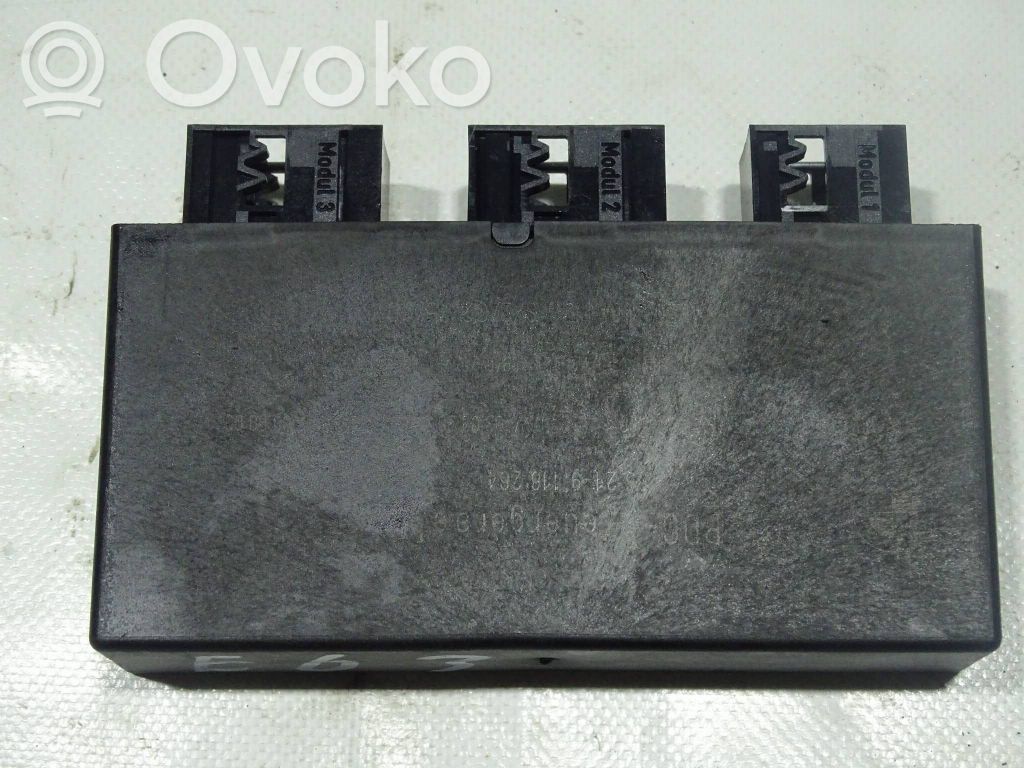 BMW 6 E63 E64 Parkošanas (PDC) vadības bloks 