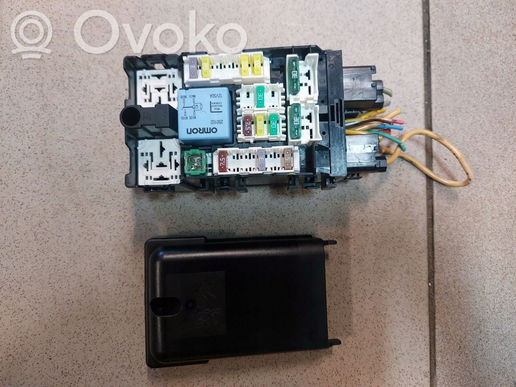 Fuse module   9665492680,CITROENC4II,CITROENDS4,16VTI