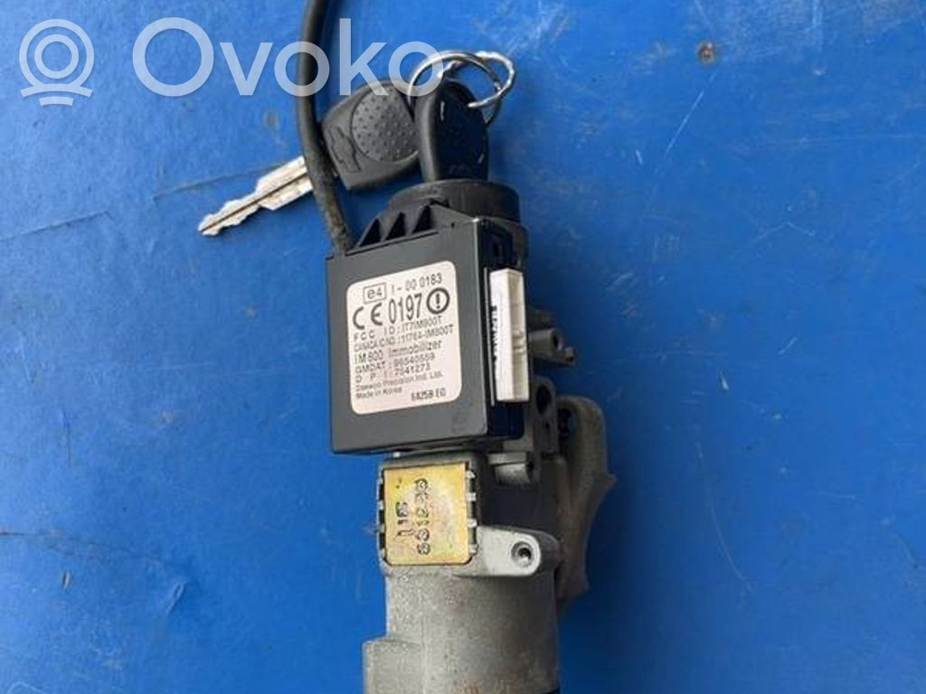 Chevrolet Aveo Blocchetto accensione 