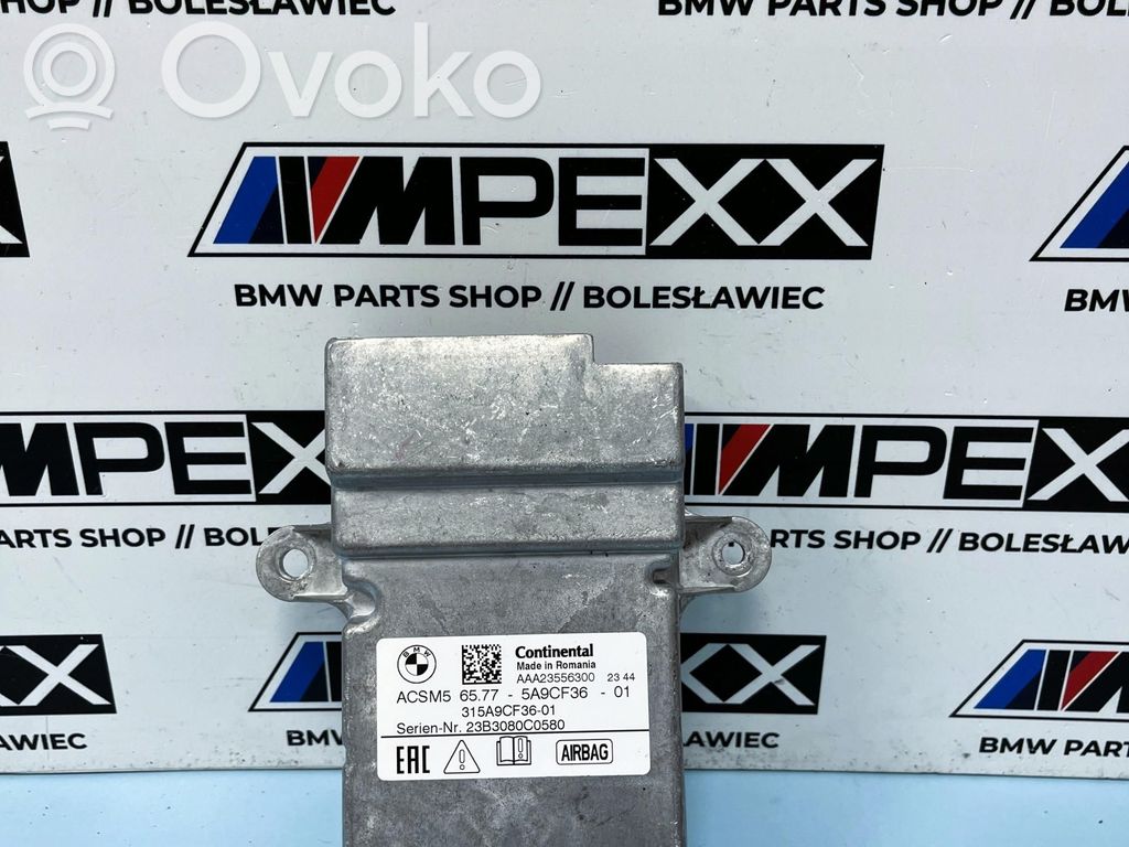 BMW 5 G30 G31 G38 Airbag control unit/module 
