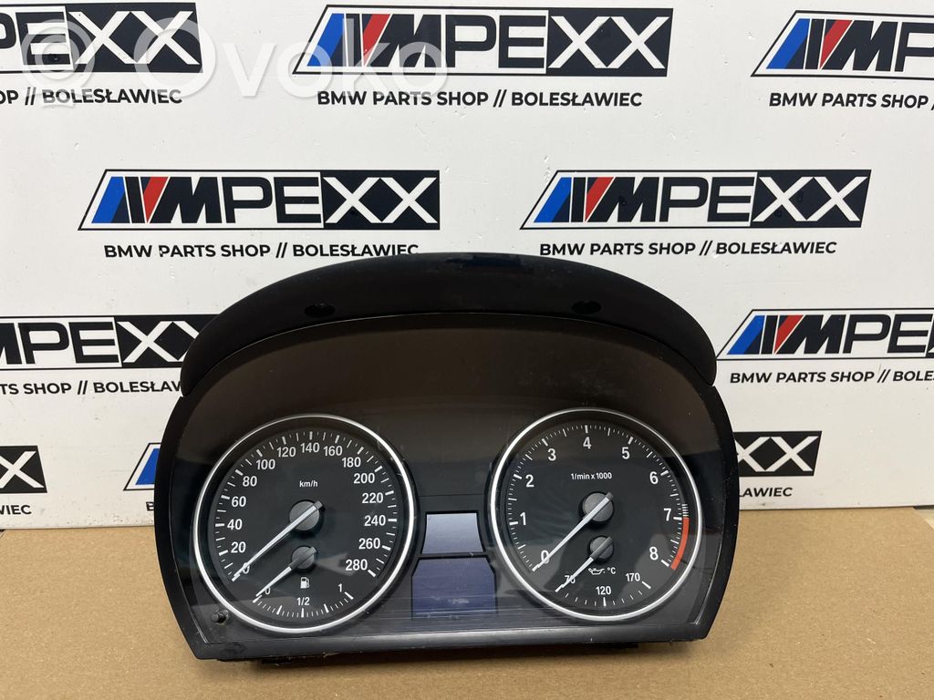 BMW 3 E90 E91 Speedometer (instrument cluster) 