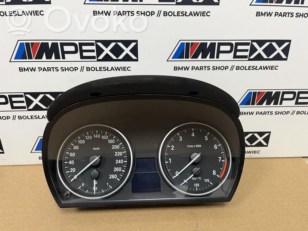 BMW 3 E90 E91 Speedometer (instrument cluster) 