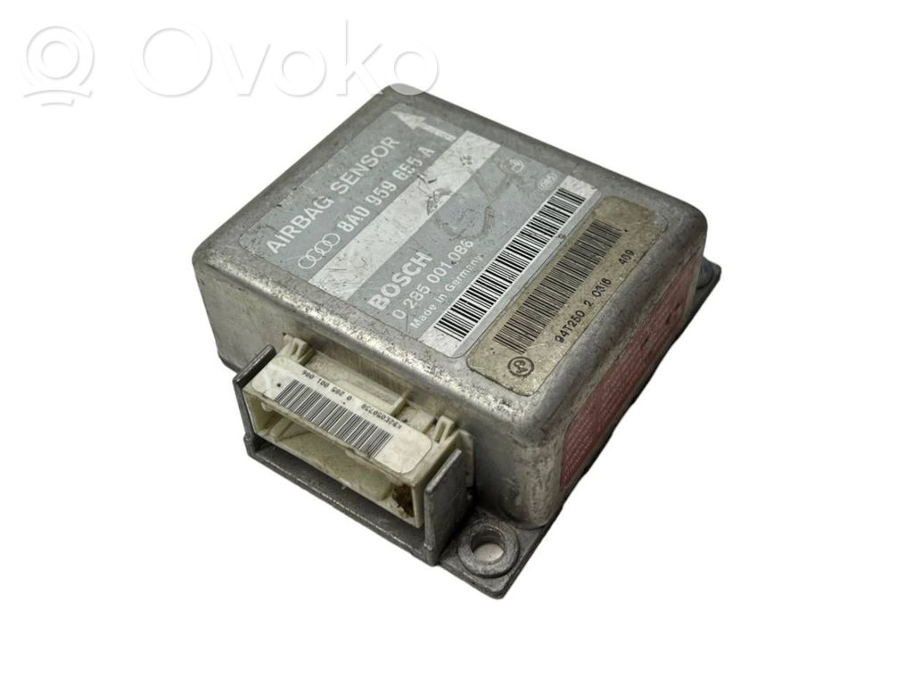 Unidad de control/módulo del Airbag   8A0959655A,0285001086