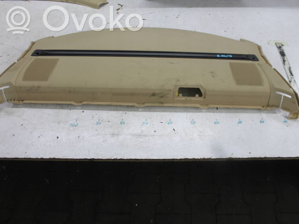 Parcel shelf load cover