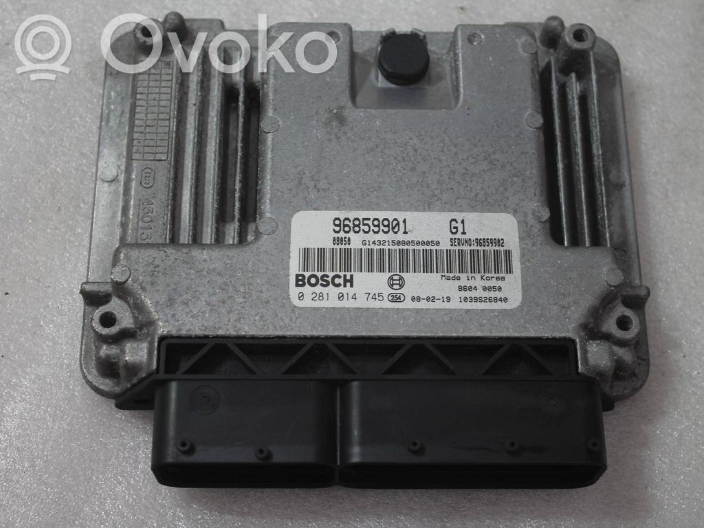 Chevrolet Epica Sterownik / Moduł ECU 