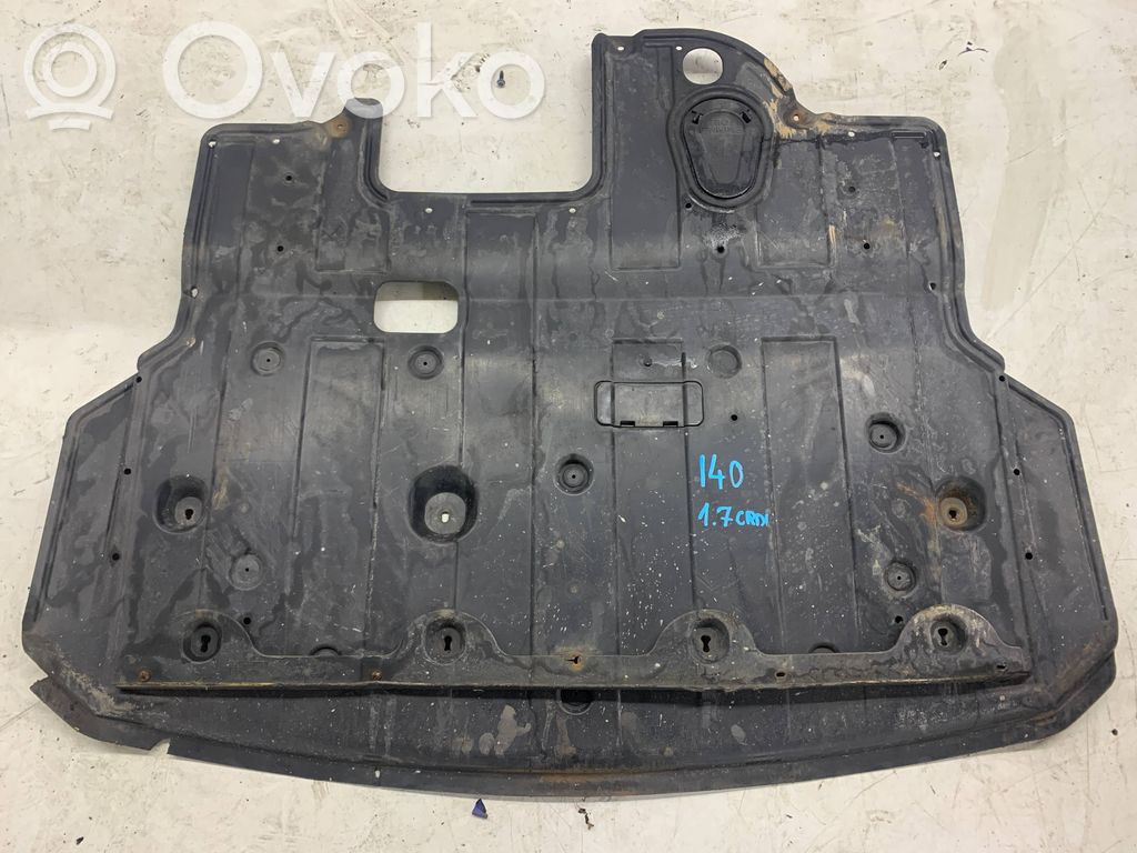 Placa protectora/protector antisalpicaduras motor