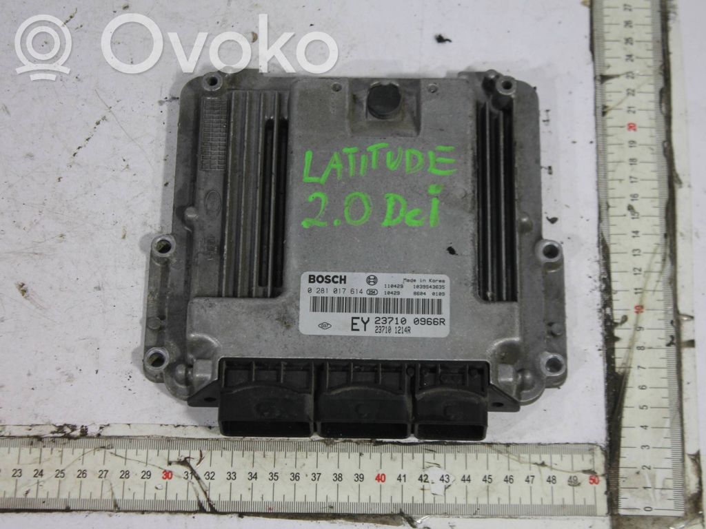 Engine control unit/module   0281017614,237101214R,237100966R