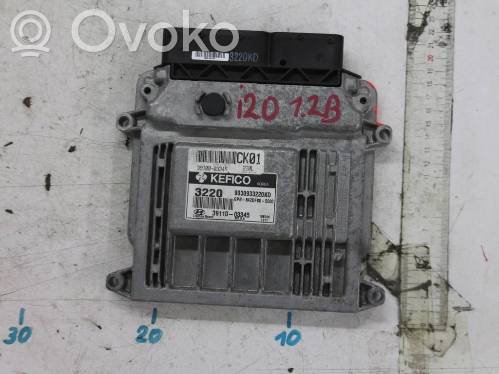 Engine control unit/module   3910003345,3911003345,9030933220KD