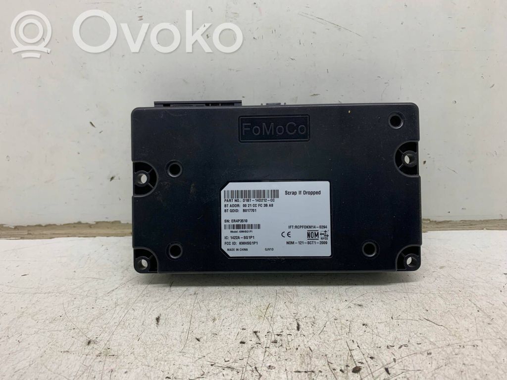 Unidad de control/módulo de bluetooth   D1BT14D212CC,B017701,1422ASG1P1,0021CCEC3BAC