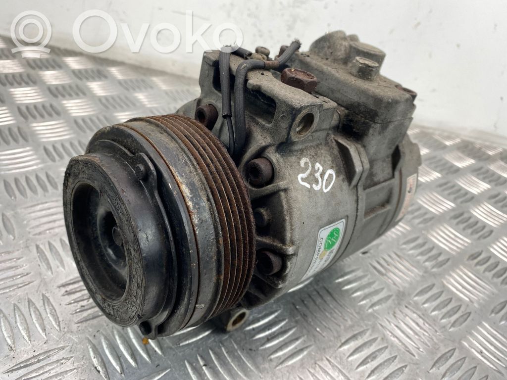 BMW 3 E46 Klimakompressor Pumpe 