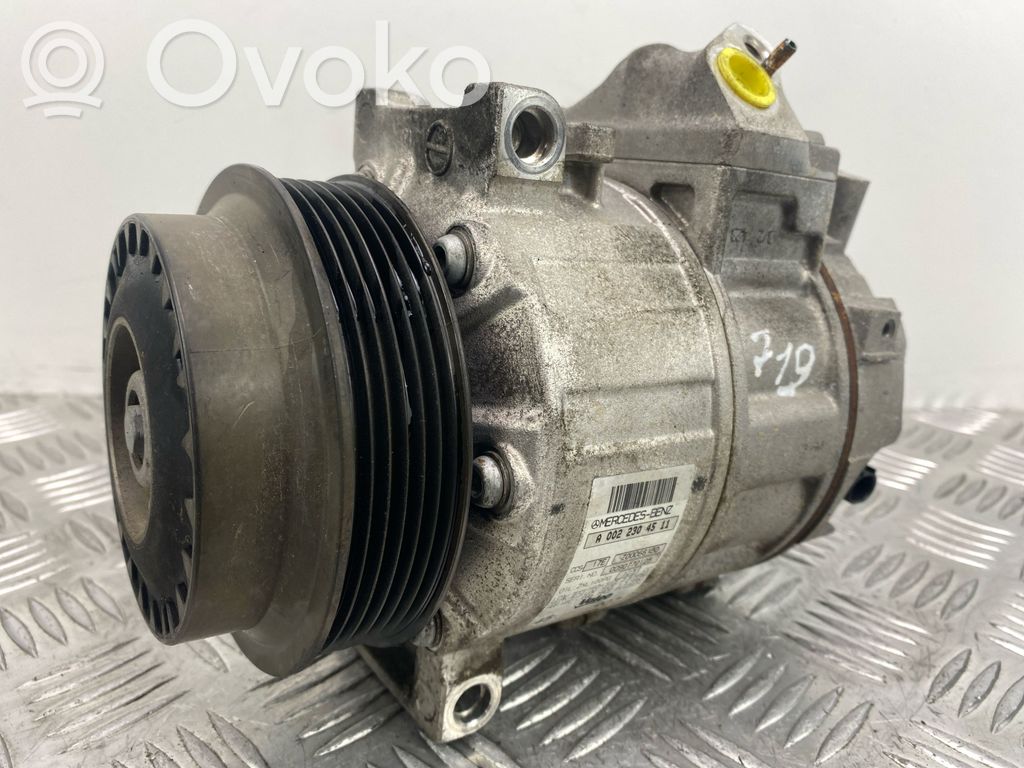 Mercedes-Benz C W204 Kompresor / Sprężarka klimatyzacji A/C 