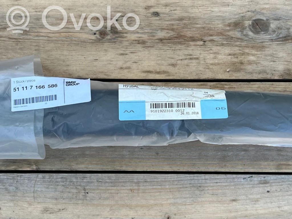 BMW 1 E81 E87 Front bumper splitter molding 