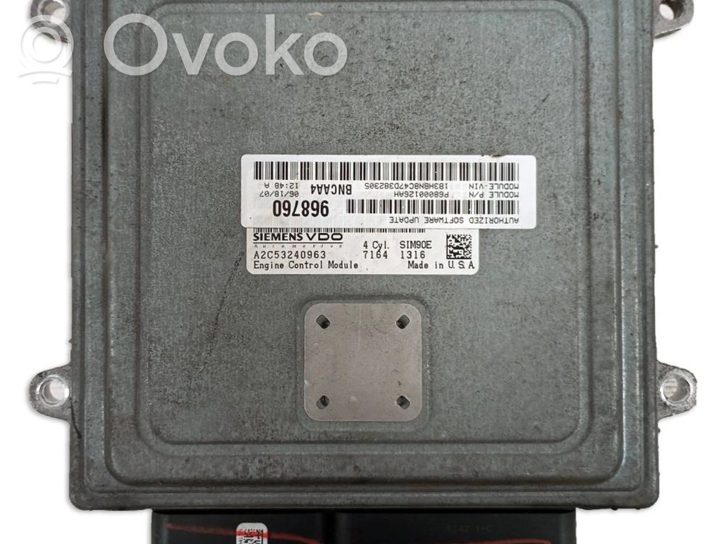 Engine control unit/module   A2C53240963,09896
