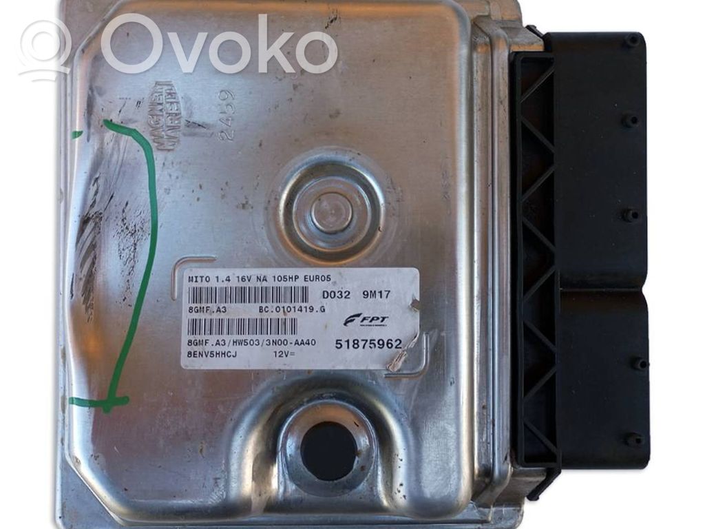Alfa Romeo Mito Engine control unit/module 