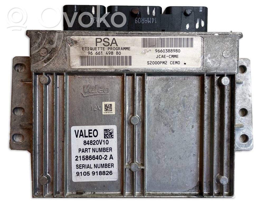Citroen C3 Engine control unit/module ECU 