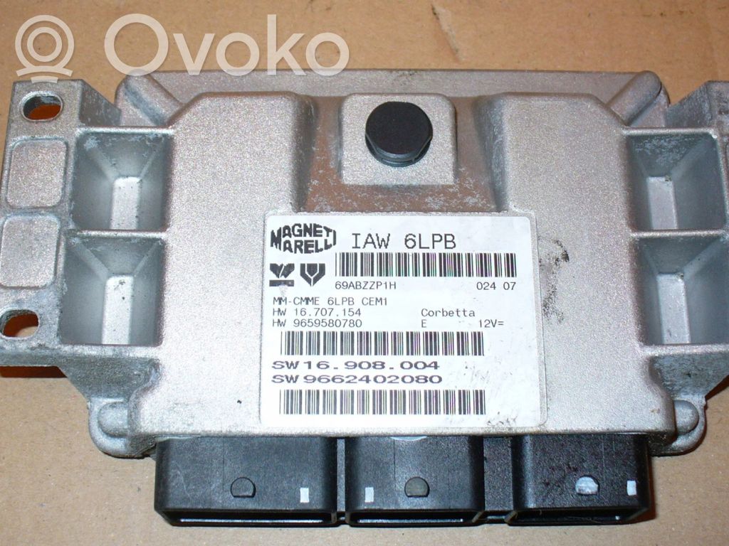 Citroen C4 I Picasso Engine control unit/module ECU 