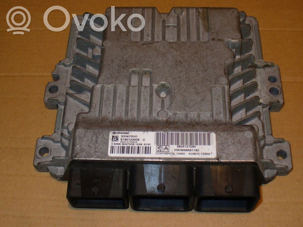 Citroen C4 I Engine control unit/module ECU 