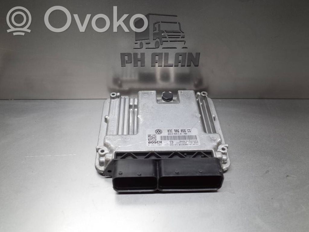 Engine control unit/module ECU   03C906056CG,0261S02183