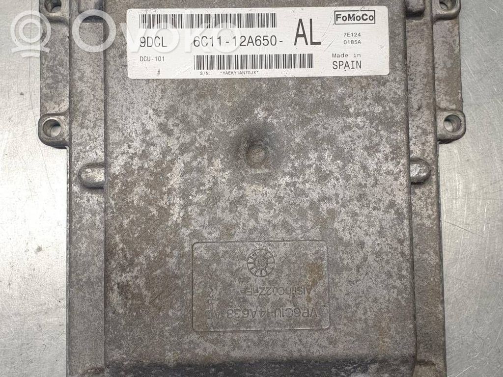 Galios (ECU) modulis   6C1112A650AL,DCU101
