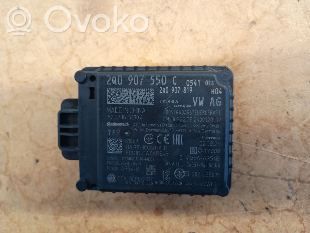 Capteur radar de distance   5Q0907550C