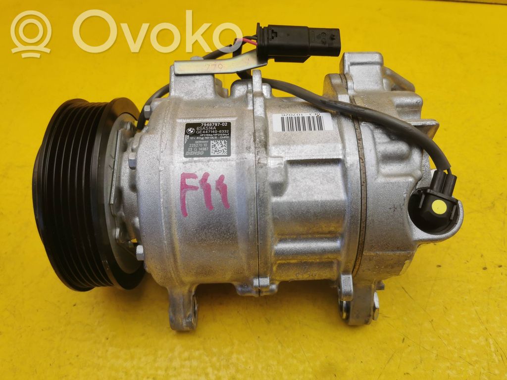 BMW 2 F44 Air conditioning (A/C) compressor (pump) 