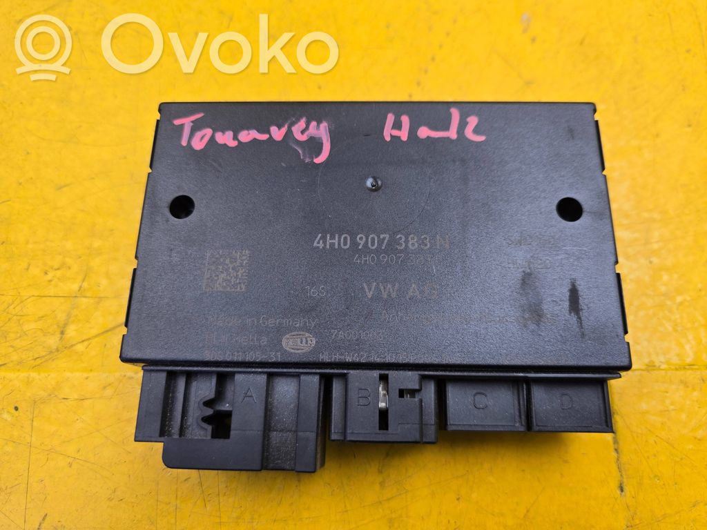 Volkswagen Touareg II Tow bar trailer control unit/module 