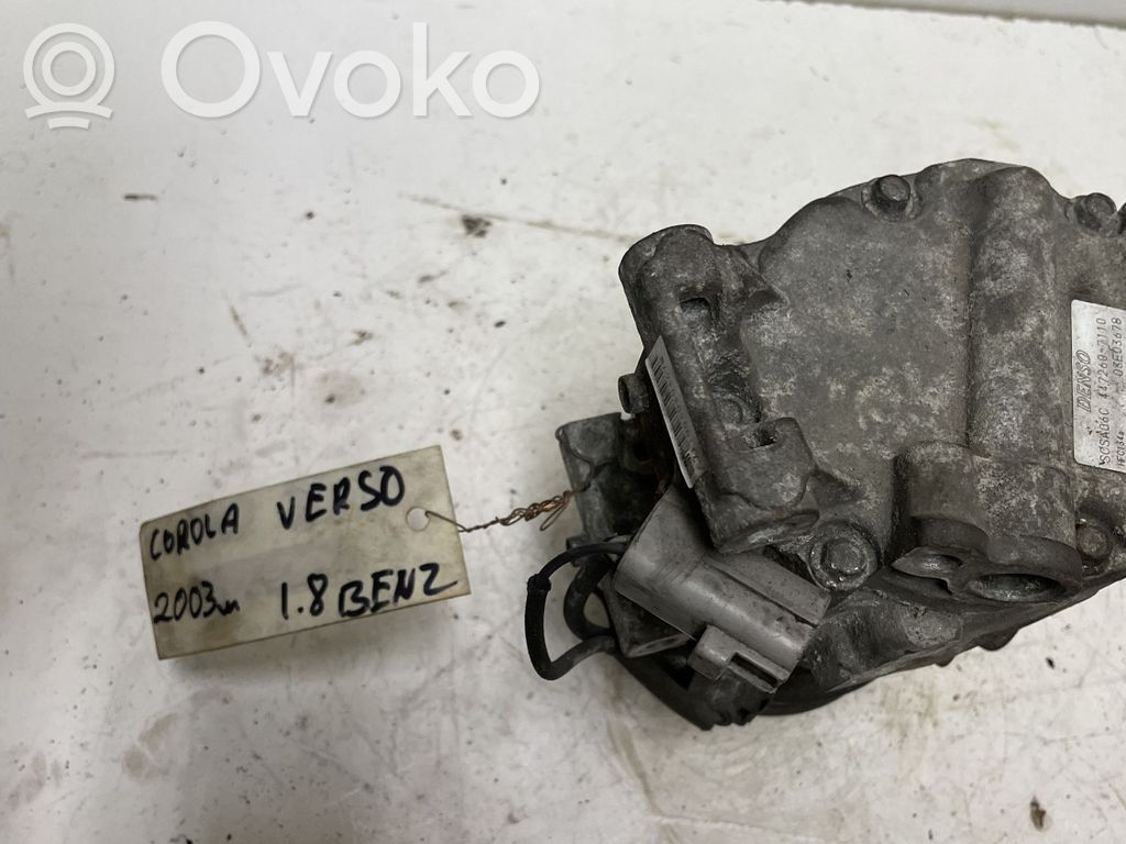 Toyota Corolla Verso E121 Compresor (pompă) aer condiționat (A/C) 