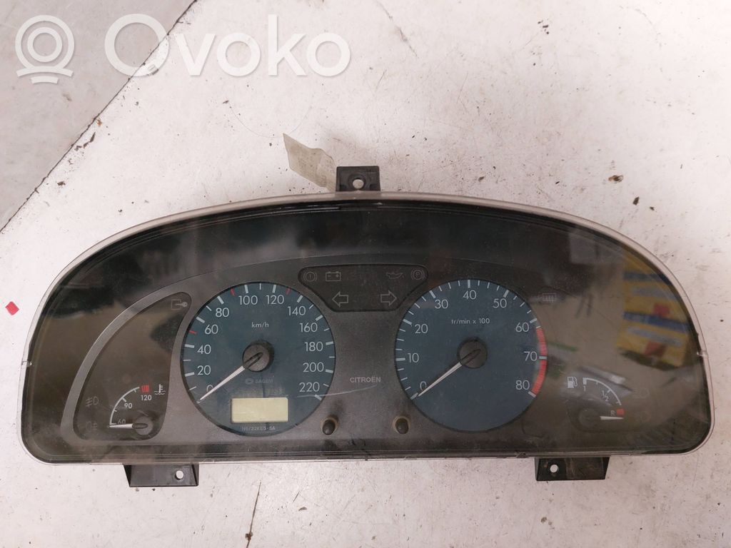 Citroen Xsara Vitezometru (grup de instrumente) 
