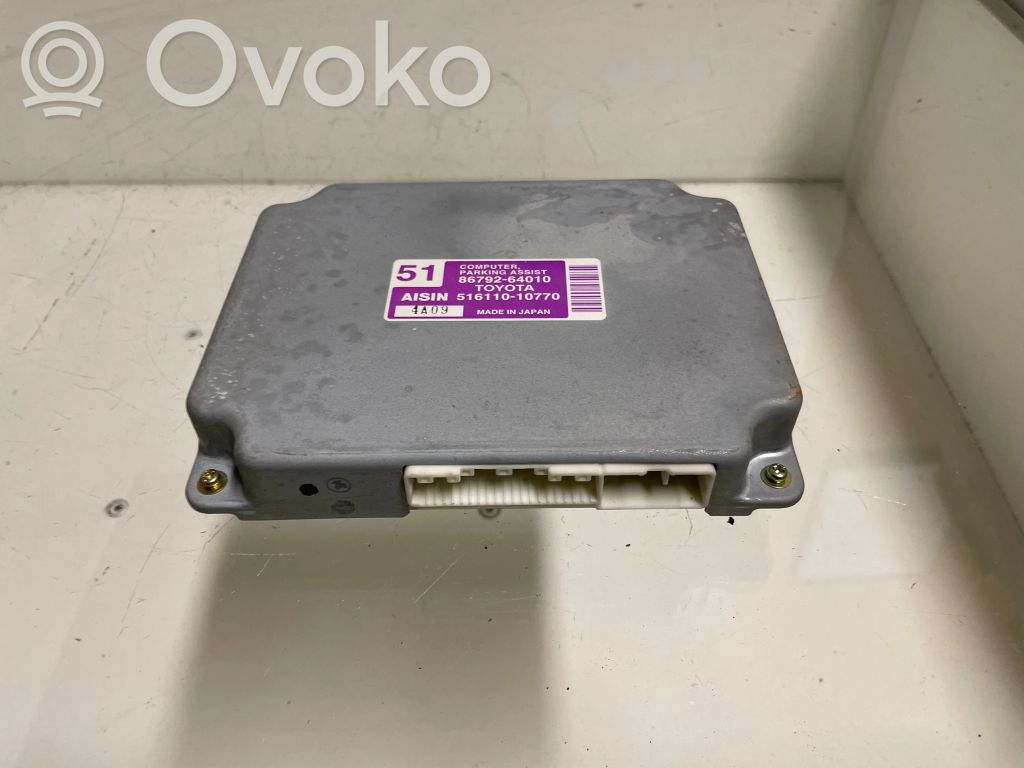 Toyota Corolla Verso E121 Moduł / Sterownik kamery 