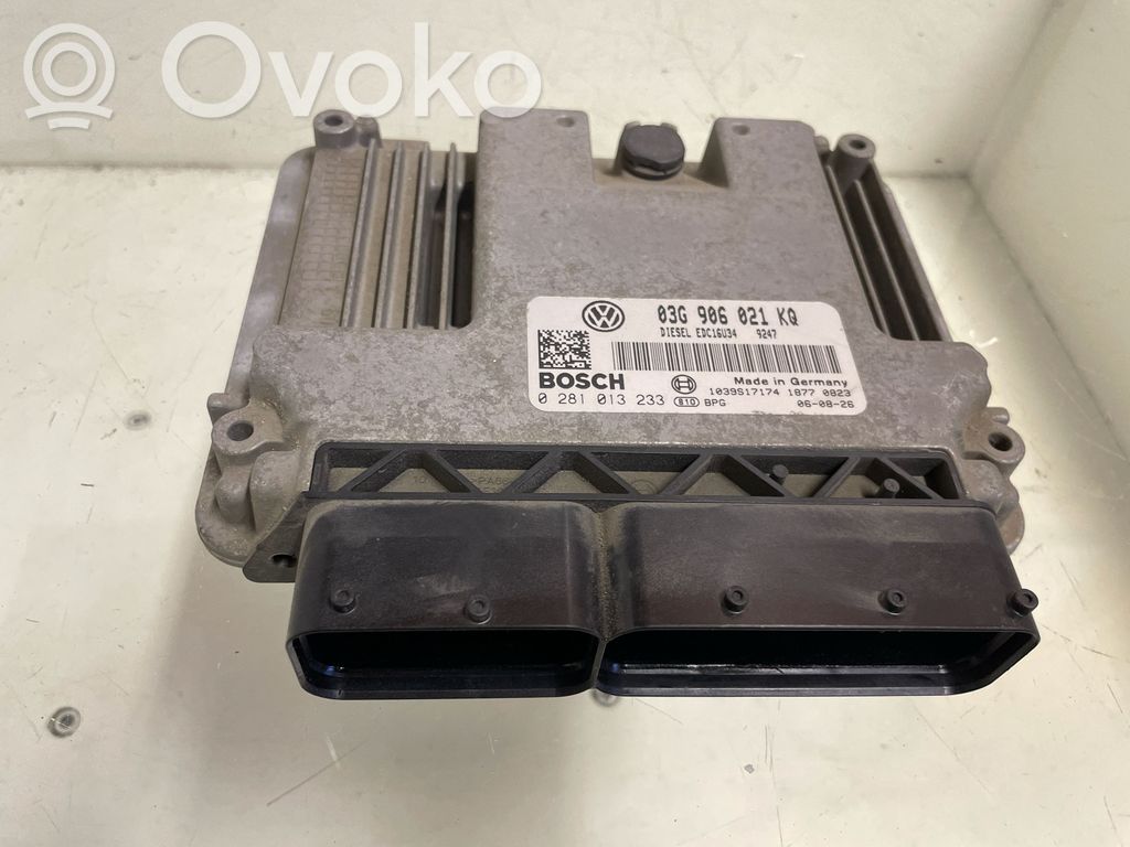 Volkswagen Golf Plus Engine control unit/module 