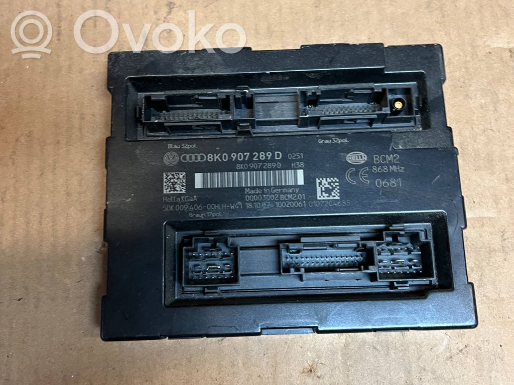 Module confort   8K0907289D,5DK00940600,BCM,AUDIA5CAP
