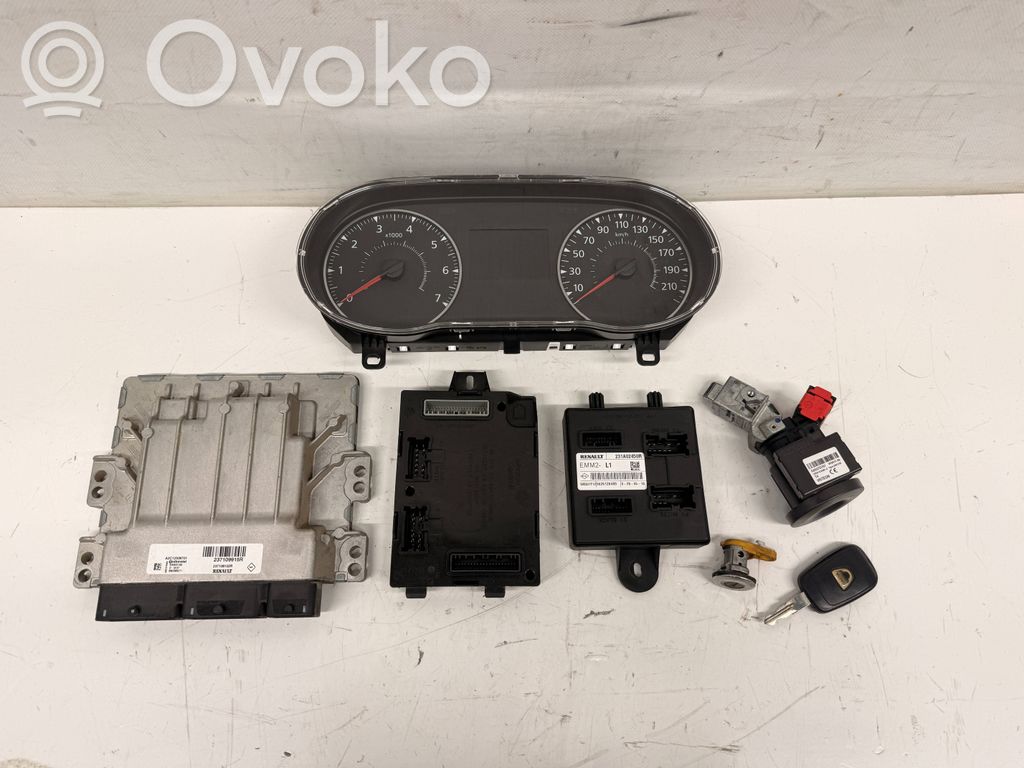 Dacia Duster II Engine ECU kit and lock set 