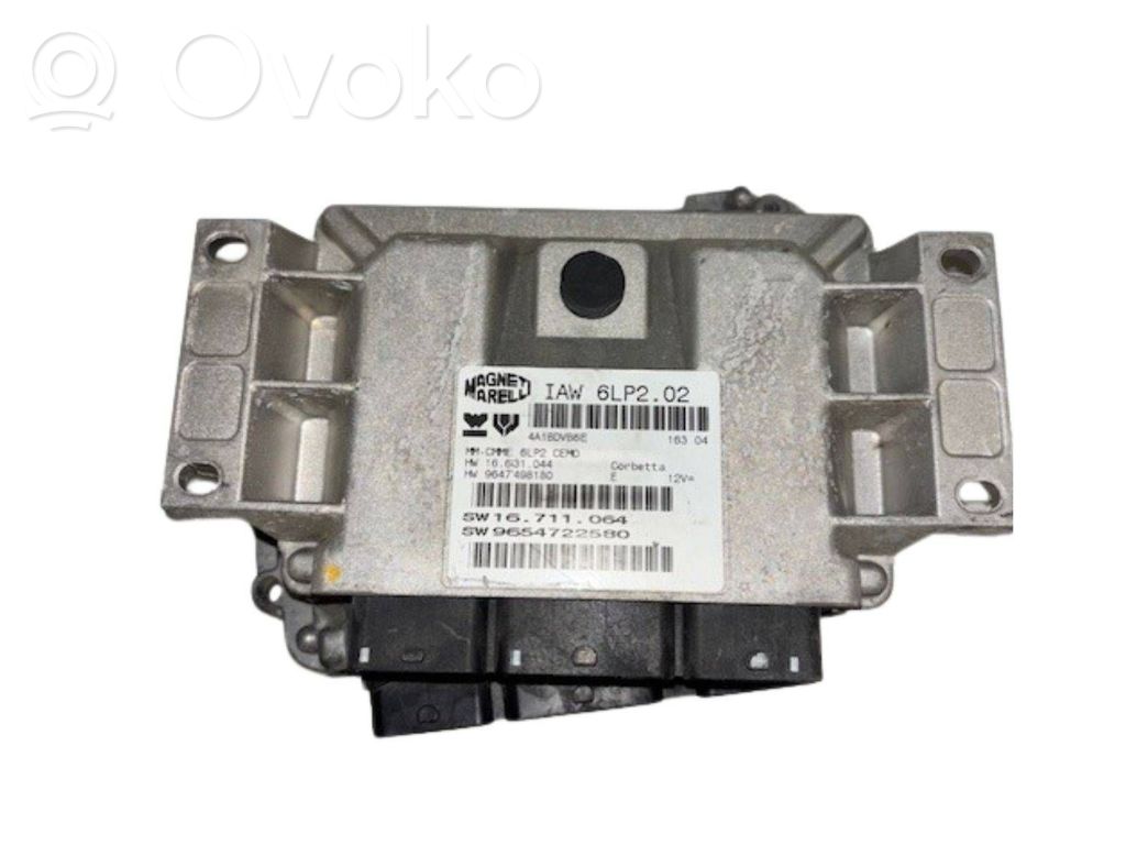 Engine control unit/module   IAW6LP202,9654722580