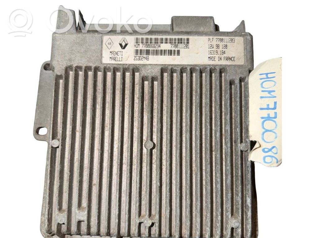 Renault Clio II Engine control unit/module 