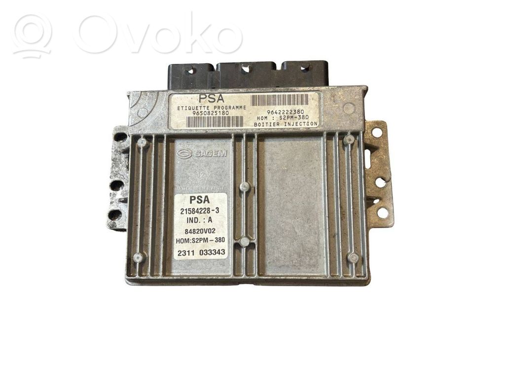 Citroen C3 Engine control unit/module 