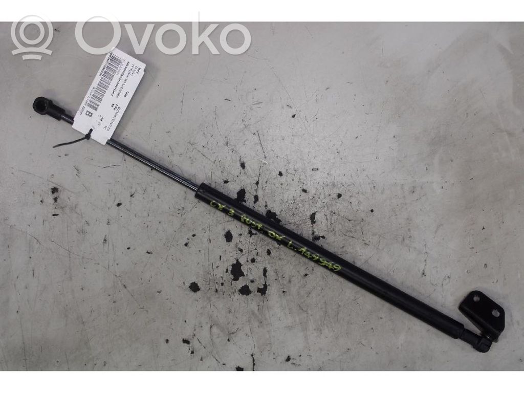 Rear window strut damper