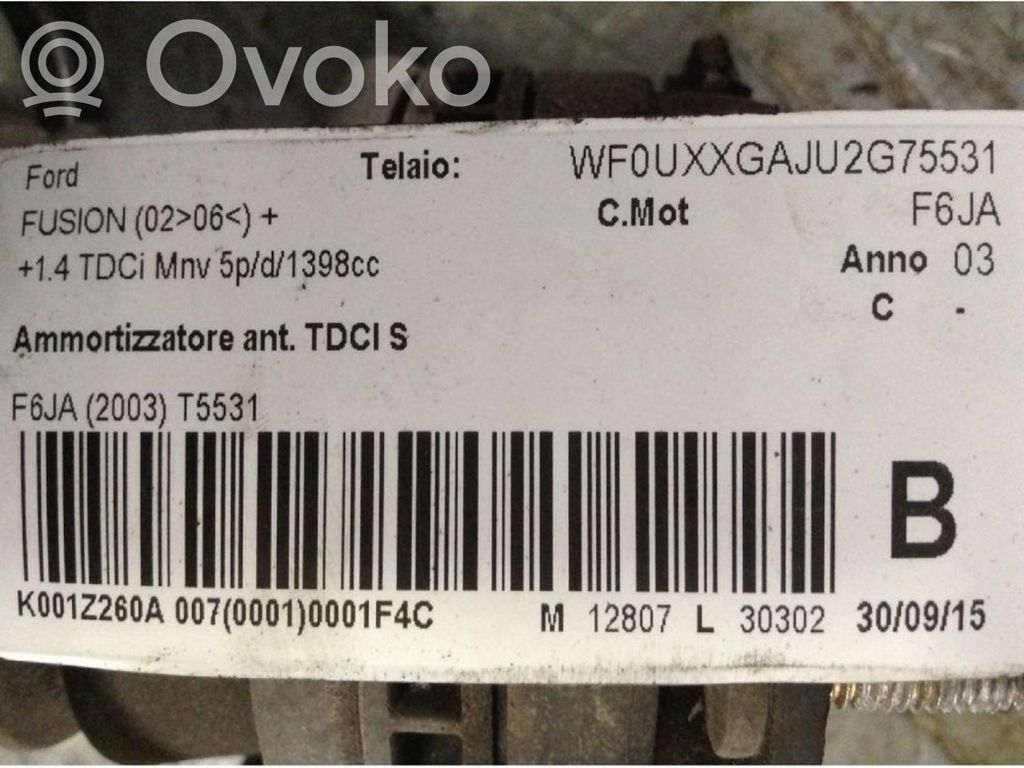 Ford Fusion Amortyzator przedni 