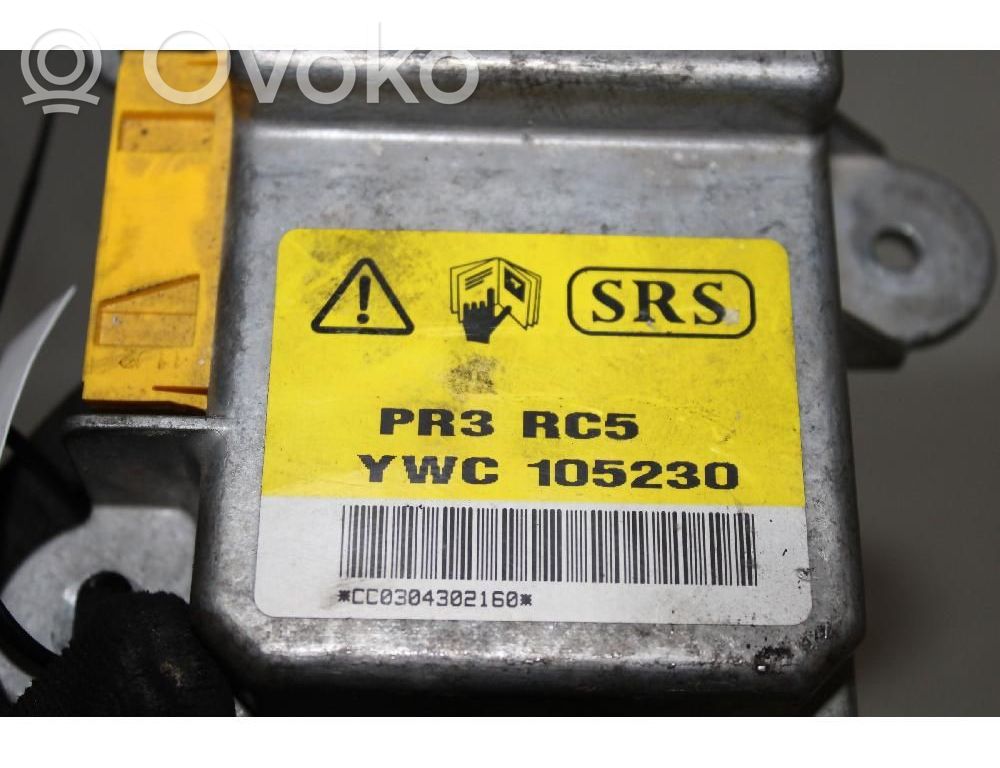 Airbag control unit/module   PR3RC5,CC0304302160,YWC105230