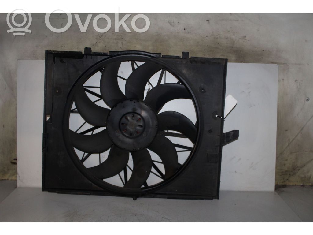 Electric radiator cooling fan
