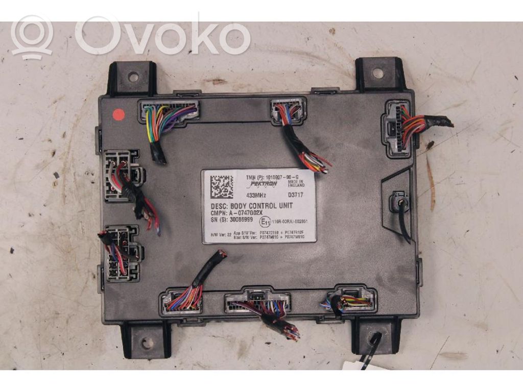 Tesla Model S Other control units/modules 